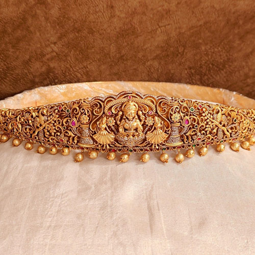 Gold Oddiyanam Waist Belt